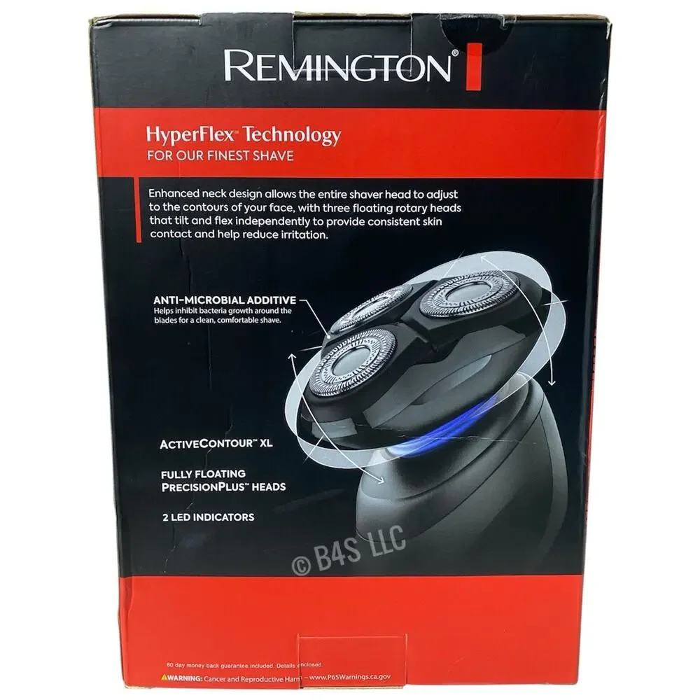Remington XR1430 HyperFlex Rotary Shaver Waterproof Electric Razor Mens